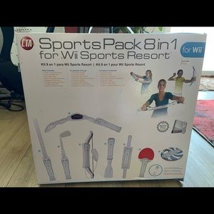 8 in 1 sports pack for Wii